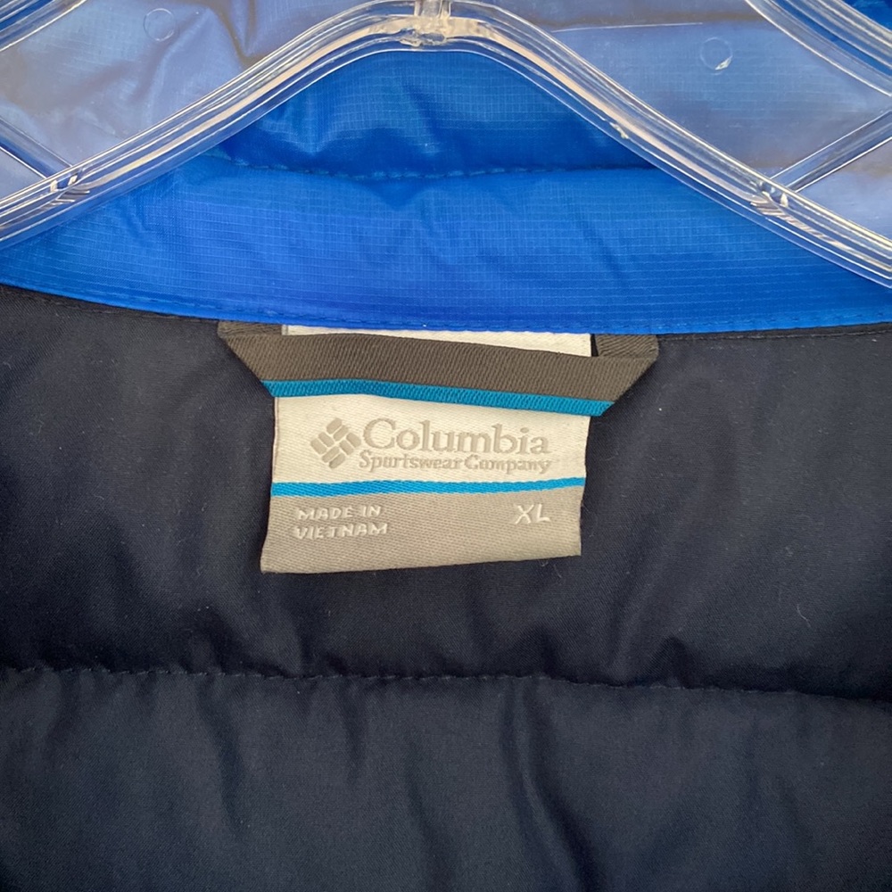 Blue Columbia Puffer Jacket - Picture 4 of 6